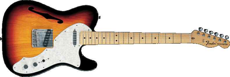 Classic Series '69 Telecaster Thinline (Fender) | Specs | Guitar Specs